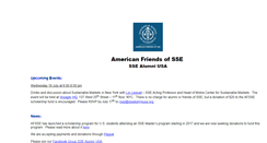Desktop Screenshot of americanfriendsofsse.org